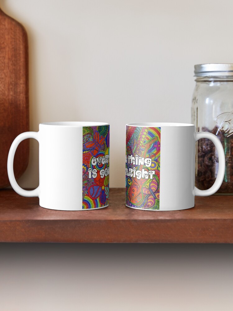 Bob Marley Lyric Coffee Mug Three Little Birds Bob Marley 