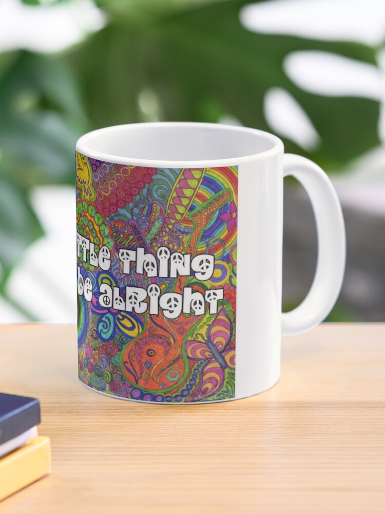 Bob Marley Lyric Coffee Mug Three Little Birds Bob Marley 