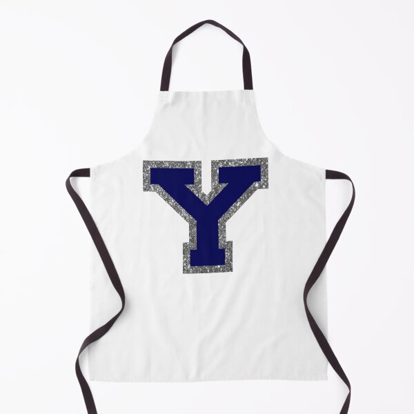 Item preview, silver and navy varsity letter Y designed and sold by byleahwithlove.