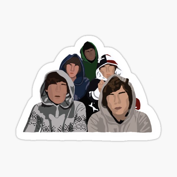 1d On The Stairs Sticker By 1ddesigns6 Redbubble