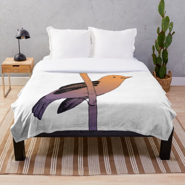 Item preview, Orange to Purple Bird designed and sold by Alexa Crookston.