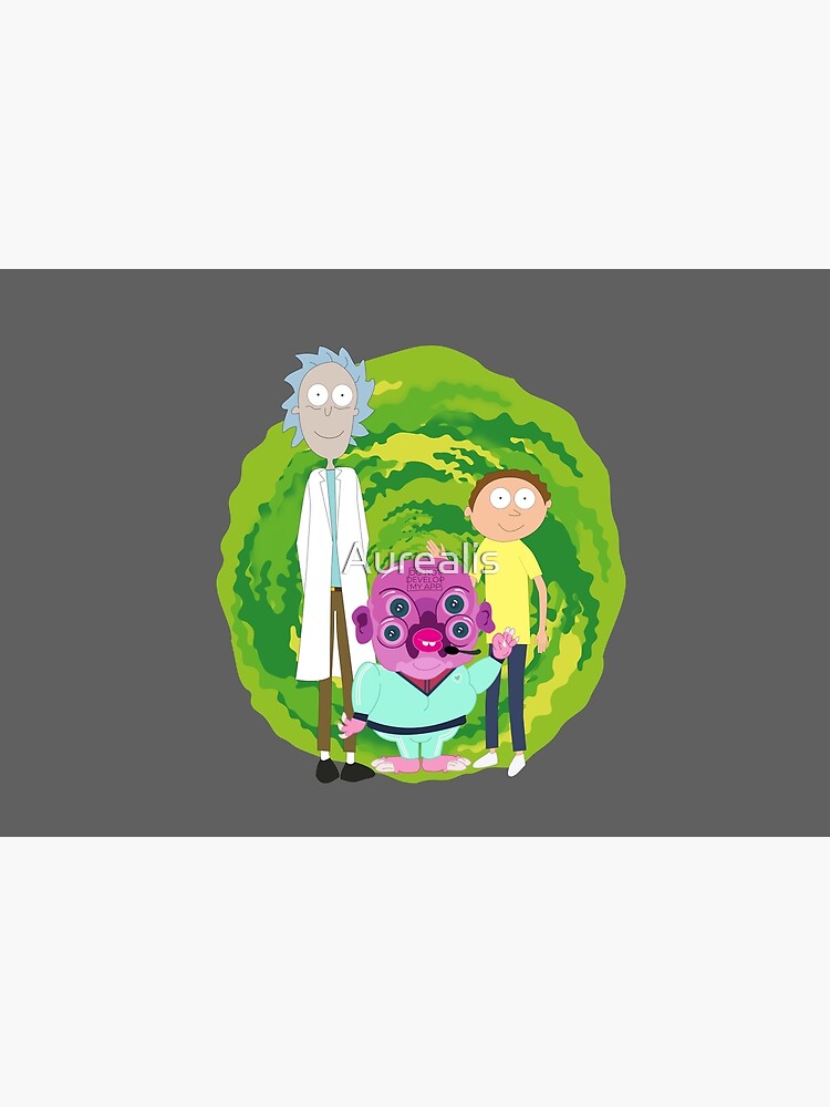 Glootie, Rick & Morty by Aurealis