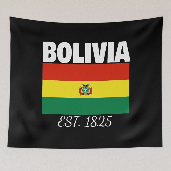 Item preview, Bolivia EST. 1821 Independence Proud Bolivian Flag T Shirt Merch designed and sold by PRINTS2HOT.