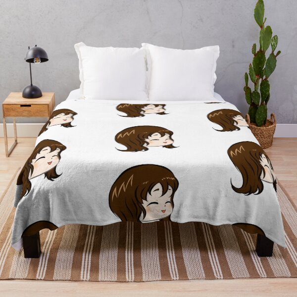 Aperçu de l'œuvre Souriant Brunette Chibi créée et vendue par SoybeanTomato.