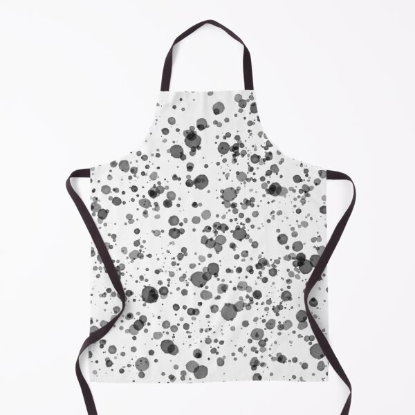 Item preview, Watercolor Polka Dots (black/white) designed and sold by Design Minds Boutique.