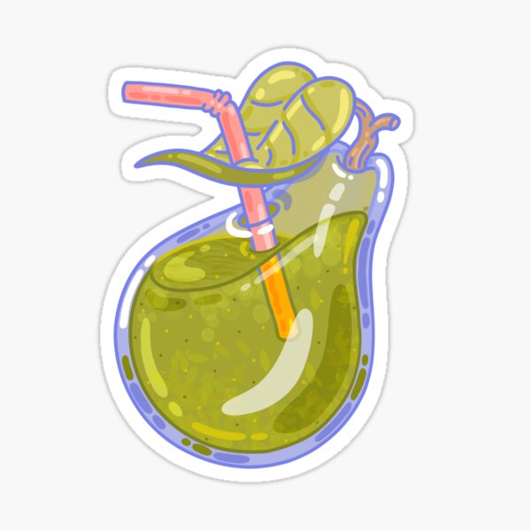 Juicy Pear Sticker