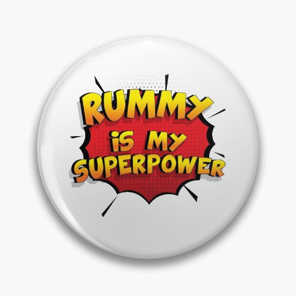 Item preview, Rummy is my Superpower Funny Design Rummy Gift designed and sold by Custom365.