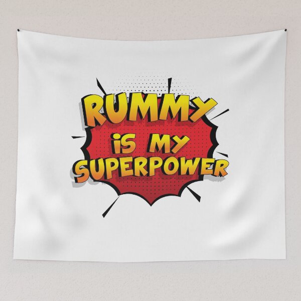 Item preview, Rummy is my Superpower Funny Design Rummy Gift designed and sold by Custom365.