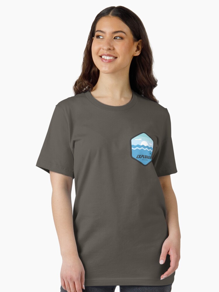 Thumbnail 2 of 7, Essential T-Shirt, Explorer of the seas | Explorer 02 designed and sold by ginokelleners.