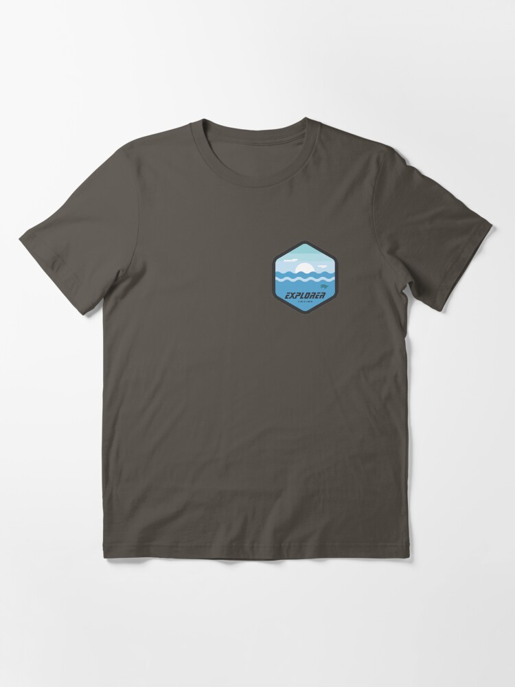 Thumbnail 3 of 7, Essential T-Shirt, Explorer of the seas | Explorer 02 designed and sold by ginokelleners.