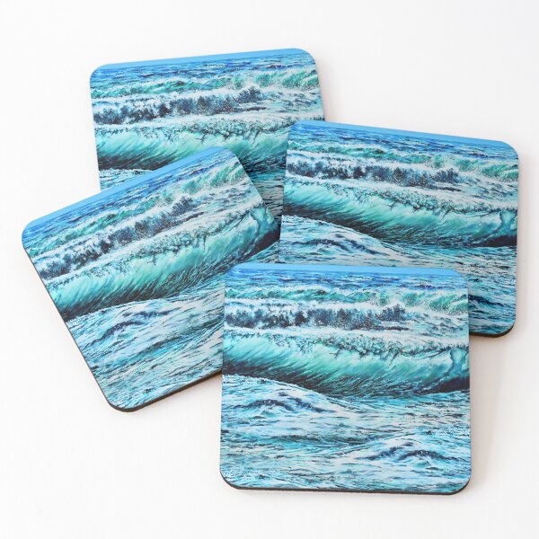 Item preview, BLUE SEA WITH CRASHING WAVES designed and sold by Danicus666.
