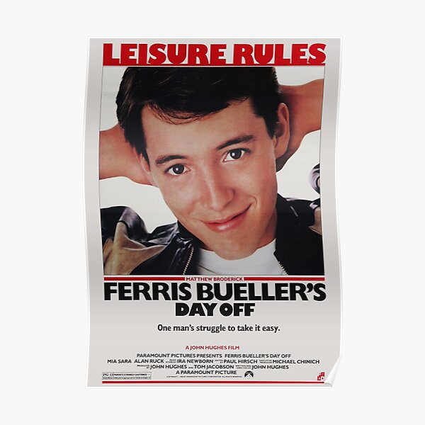 Ferris Bueller's Day Off Poster