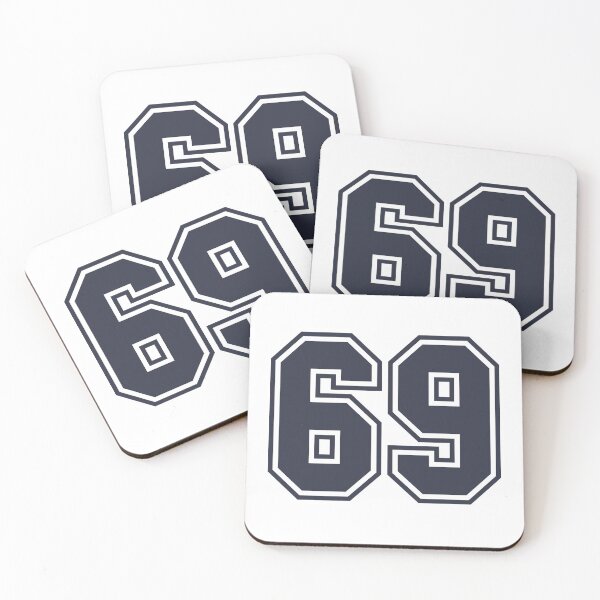 Item preview, 69 Sports Number Sixty-Nine designed and sold by HelloFromAja.