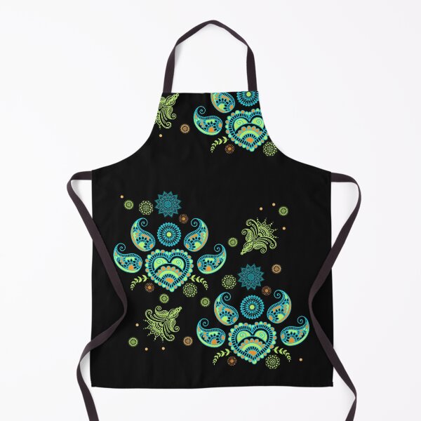 Item preview, Paisley on black designed and sold by FerretSteph.