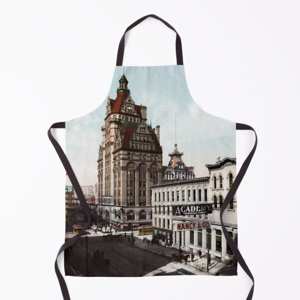 Item preview, Wisconsin Street In Milwaukee - 1900 Photochrom designed and sold by warishellstore.