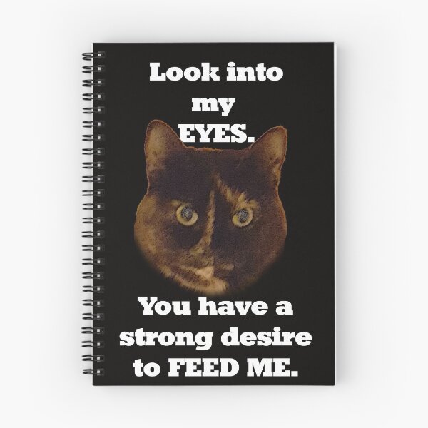 Item preview, Hypnotic Cat Eyes. With text. designed and sold by MindTravel.