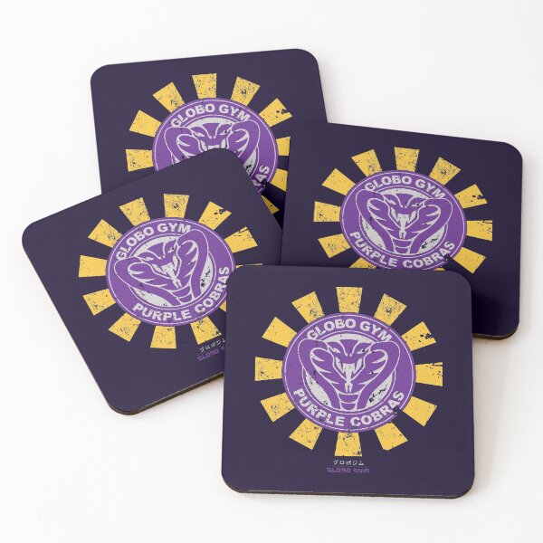 Item preview, Globo Gym Purple Cobras Retro Japanese Dodgeball designed and sold by Nova5.