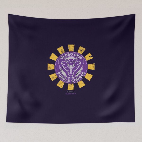 Item preview, Globo Gym Purple Cobras Retro Japanese Dodgeball designed and sold by Nova5.