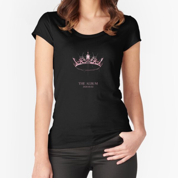 BLACKPINK, "L'ALBUM" T-shirt échancré
