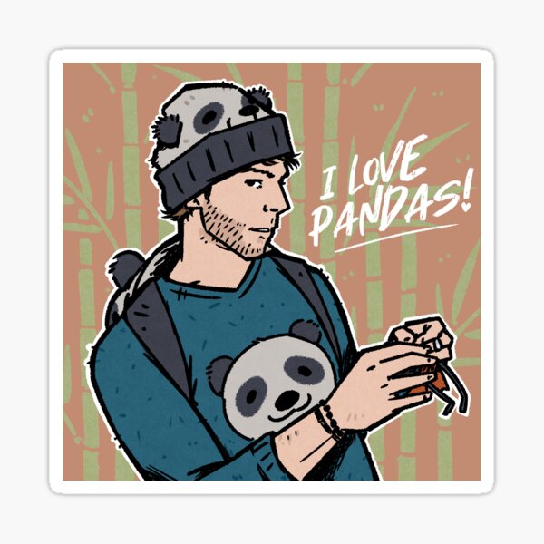 "I LOVE PANDAS! Pierre Gasly" Sticker for Sale by windenbeak Redbubble
