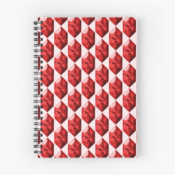 Item preview, Red Rupee Shattered Crystal Pattern designed and sold by gemdesignco.