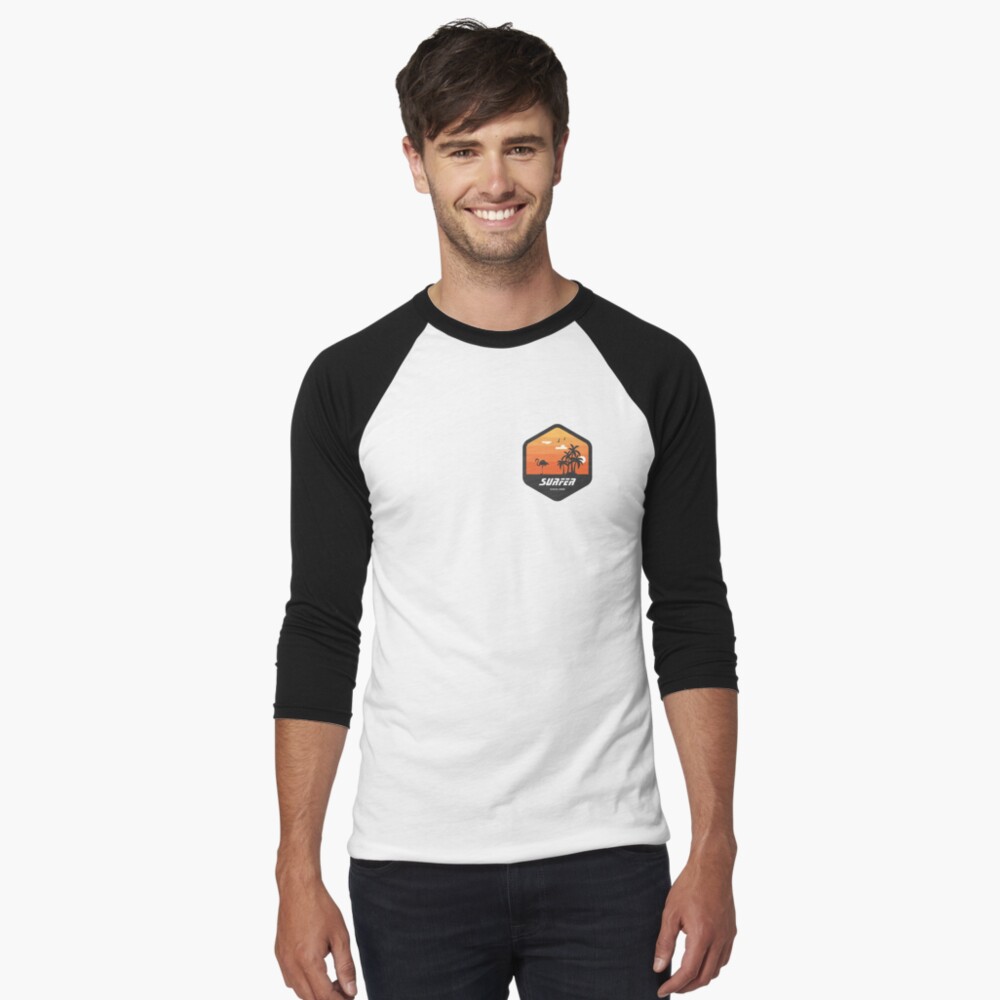 Item preview, Baseball ¾ Sleeve T-Shirt designed and sold by ginokelleners.