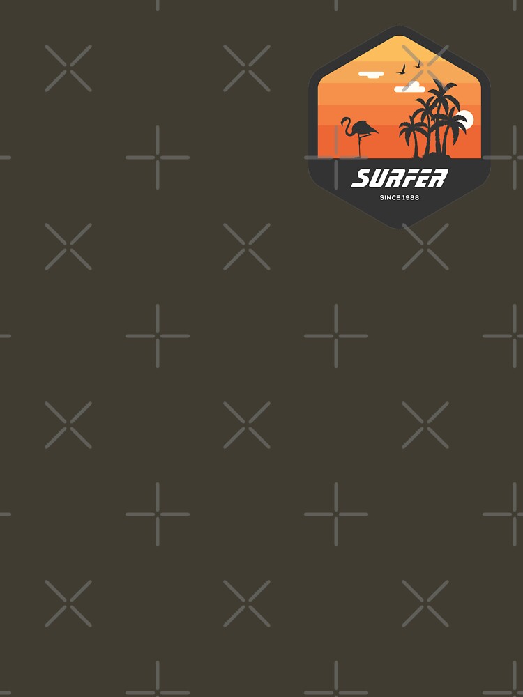 Thumbnail 7 of 7, Essential T-Shirt, Surfers paradise | Surfer shirt 02 designed and sold by ginokelleners.