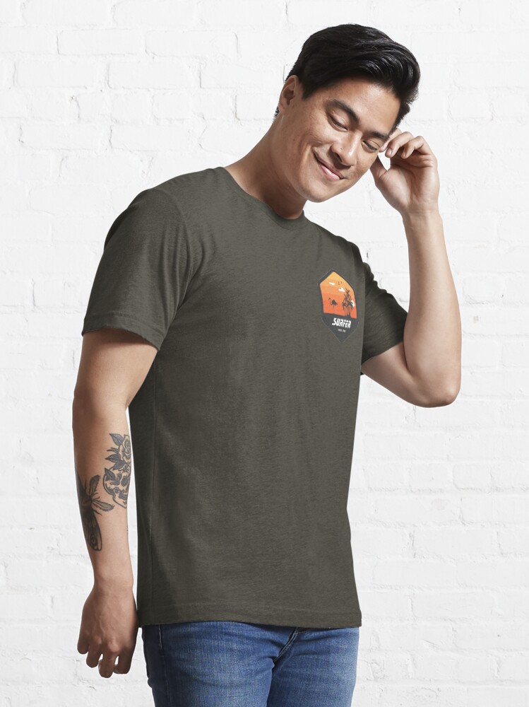 Thumbnail 3 of 7, Essential T-Shirt, Surfers paradise | Surfer shirt 02 designed and sold by ginokelleners.