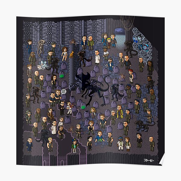 Super Aliens³ Resurrection Poster