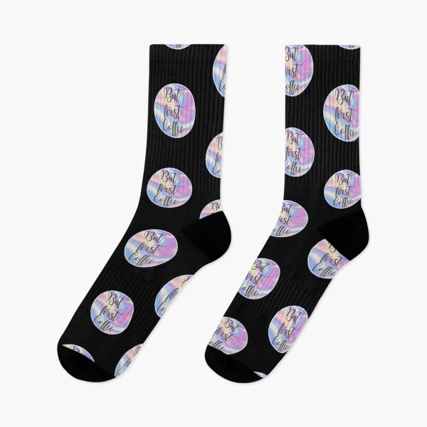 Item preview, But First Coffee - Holographic designed and sold by KarolinaPaz.
