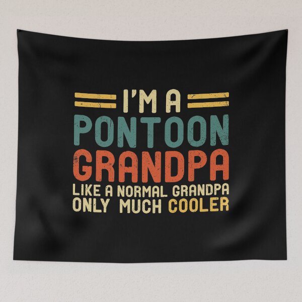 Item preview, Im a Pontoon Grandpa  designed and sold by KunKhalil.