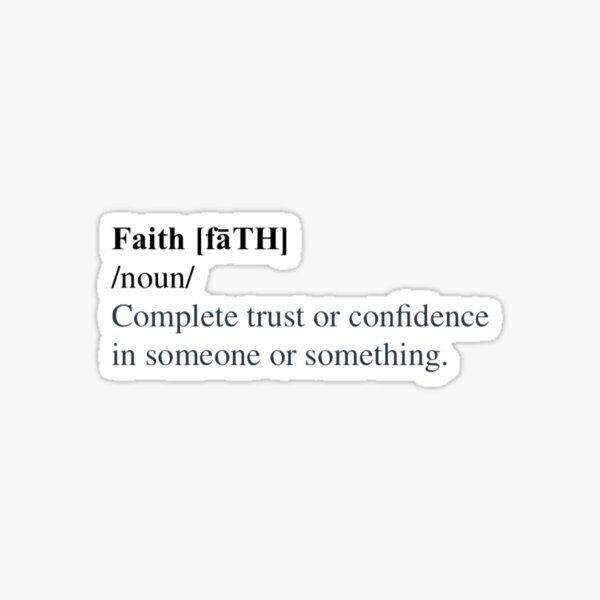 Item preview, Faith Definition designed and sold by KousKo :).