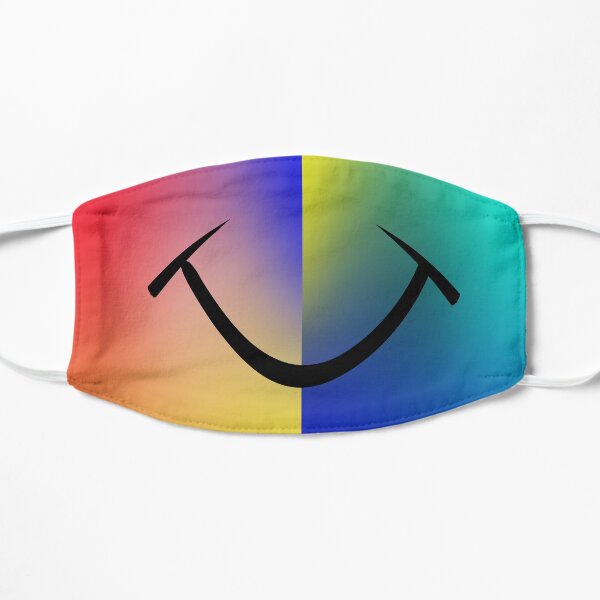 happy smile 3 Flat Mask