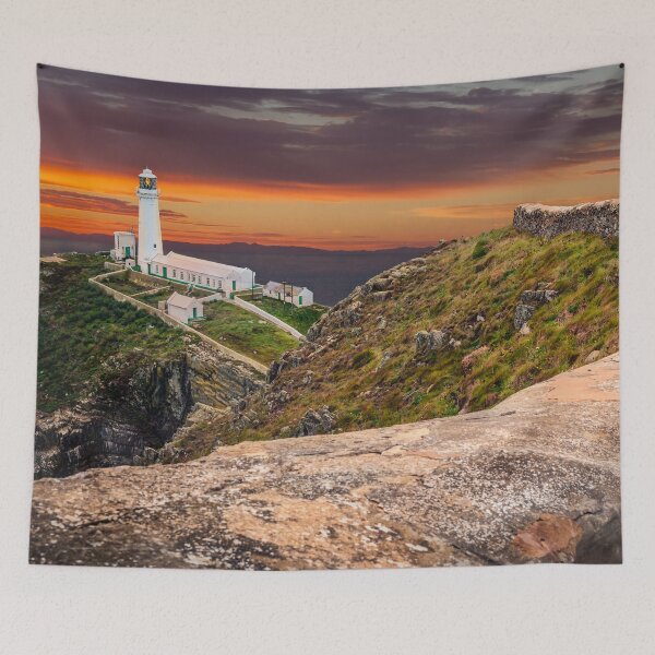 Item preview, South Stack Lighthouse Sunset designed and sold by AJEvans.