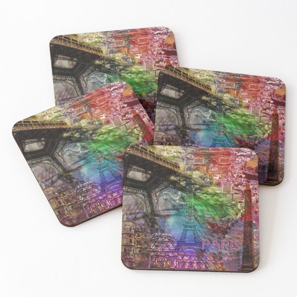 Item preview, Paris Collage designed and sold by Randi Grace Nilsberg.