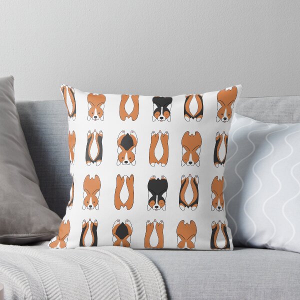Item preview, Patrón de Corgi Splooted TriColored y Sable designed and sold by HannahRayner.