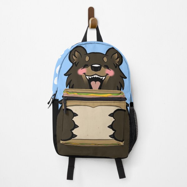 Item preview, Bear’s Lunch Backpack designed and sold by comedic.