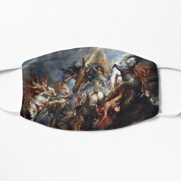 Peter Paul Rubens The Fall of Phaeton Flat Mask