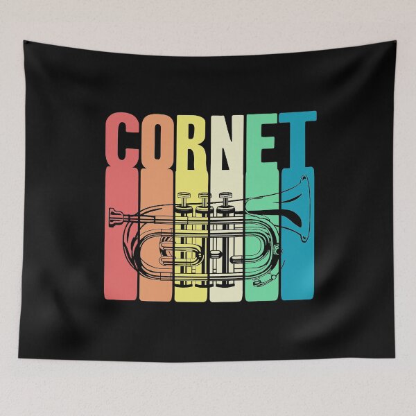 Item preview, Retro Cornet Brass Music Instrument designed and sold by NeXore.
