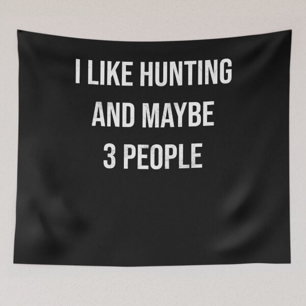 Item preview, I love hunting and hunter saying designed and sold by Imutobi.