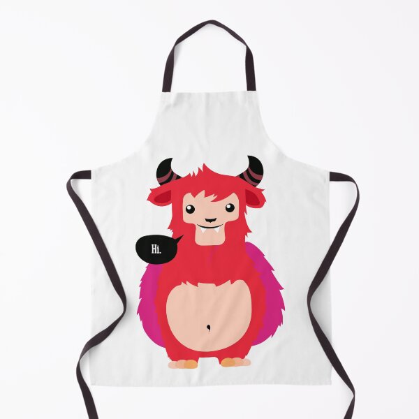 Item preview, HI! - Cute red cow designed and sold by BALONROSU.