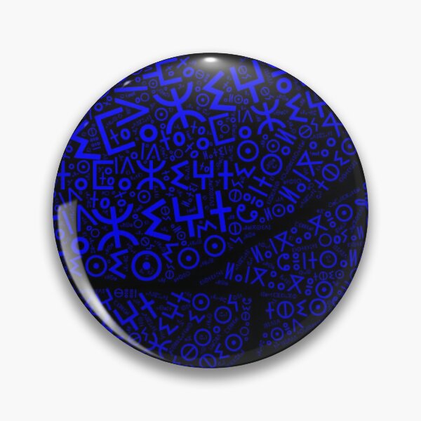 Item preview, BLUE AZUL AMAZIGH  DESIGN WITH TIFINAGH designed and sold by greatatlas.