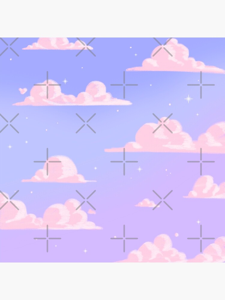 Dark Pink Clouds Wallpaper Kawaii Wallpaper Lofi (Download Now) 