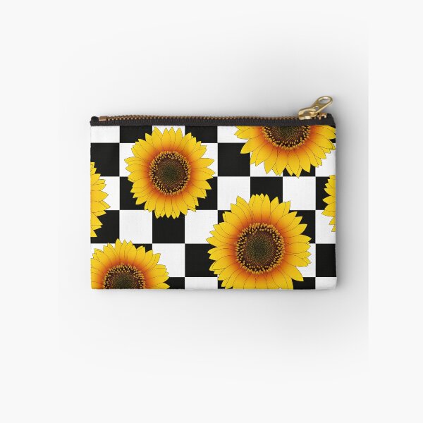 Item preview, Sunflower on Checkerboard  designed and sold by Boutique-Chic.