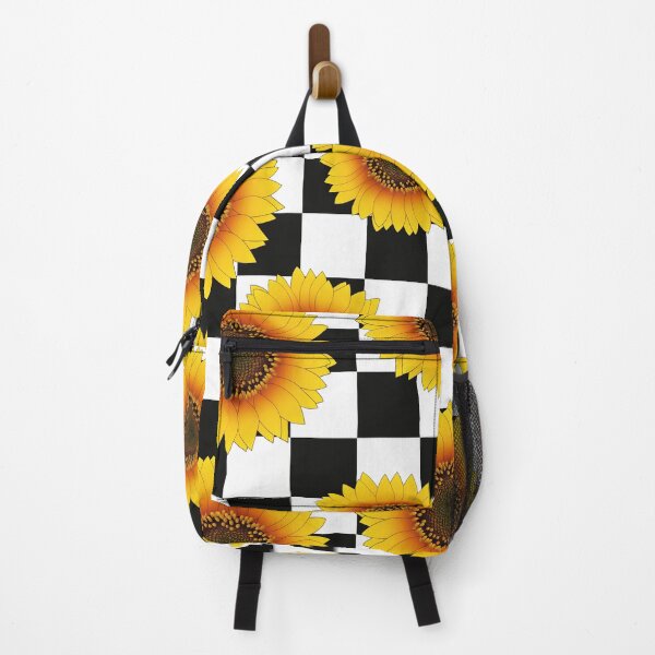 Item preview, Sunflower on Checkerboard designed and sold by Boutique-Chic.