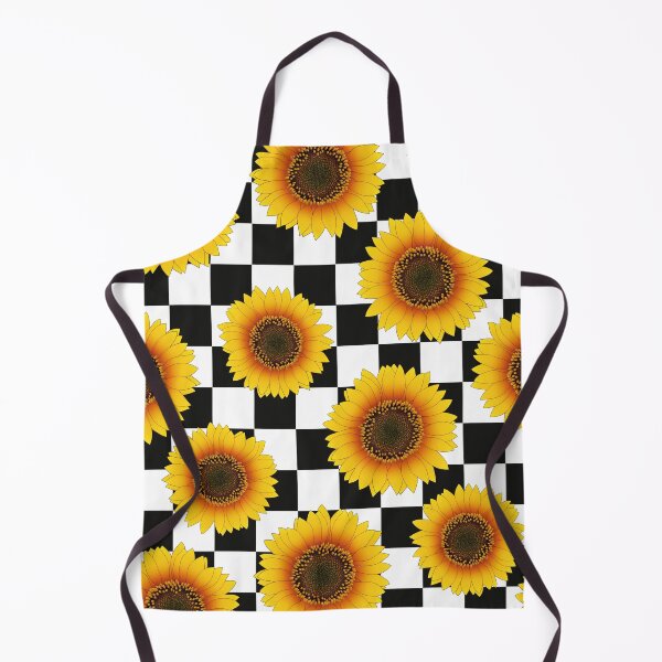 Item preview, Sunflower on Checkerboard designed and sold by Boutique-Chic.