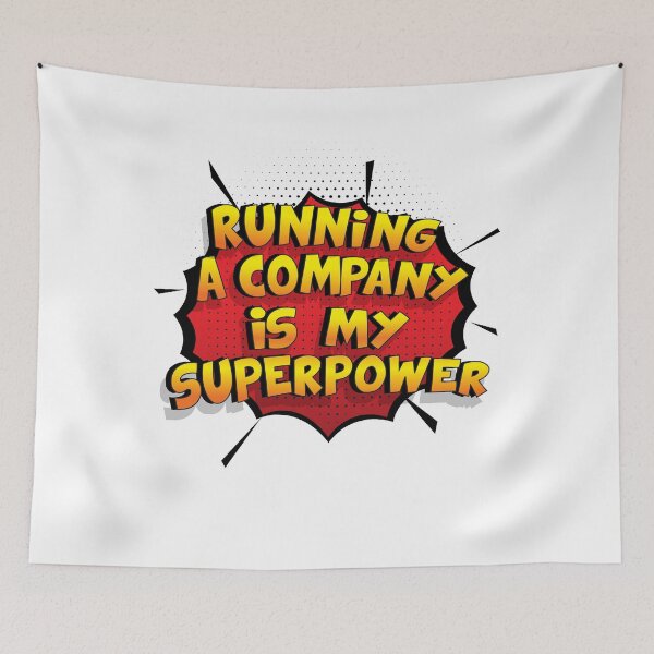 Item preview, Running a company is my Superpower Funny Design Running a company Gift designed and sold by Custom365.