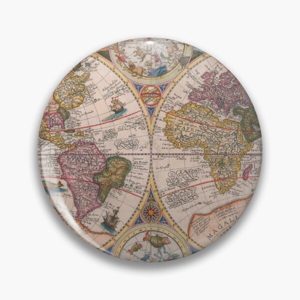 Item preview, Vintage World Map from 1594! designed and sold by abbazabba.