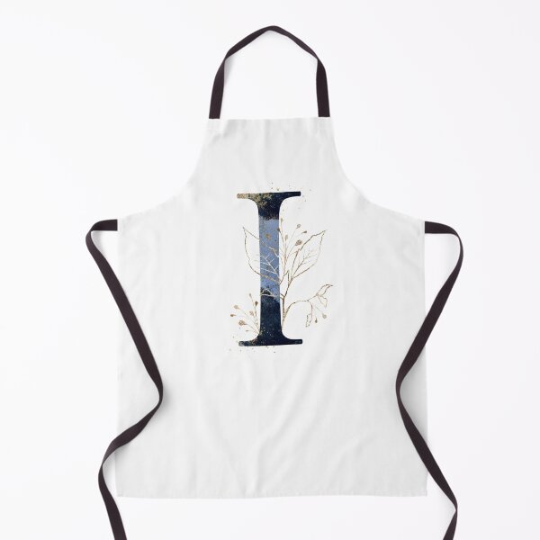 Item preview, Floral Initial Letter I, Monogrammed I designed and sold by PinkLotusArt.