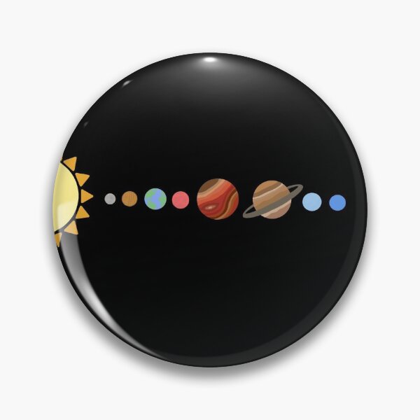 Item preview, Solar System Space Planets Minimalistic designed and sold by dinotreasures.